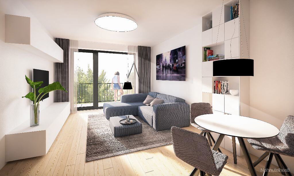 Predané: NOVOSTAVBA Apartmán 2 IZBOVÝ, na dvoch podlažiach, M-HOUSE, MALACKY CENTRUM, 58,89M2-9