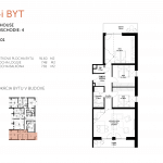 NOVOSTAVBA 4 IZBOVÝ BYT, MALACKY CENTRUM, úžitková 91,44M2, 2x LOGGIA 15M2-13